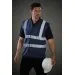 Navy Blue Hi vis safety Vest