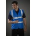 Leo Hi Vis Vest In Royal Blue​​​​​​​ W05