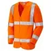 Orange Hi Vis Flame retardant Long Sleeve Vest