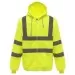 Zip-Up Hi Vis Hoodie Yoko HVK07 Zip-Up Hi Vis Hoodie Yoko HVK07