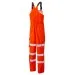 Hi Vis Bib & Brace Leo BB01 Orange Rear