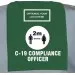 Compliance Officer Hi Vis Vest C-19