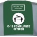 Compliance Officer Hi Vis Vest C-19