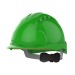 EVO3 Vented Safety Helmet With Wheel Ratchet JSP Green
