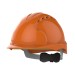EVO3 Vented Safety Helmet With Wheel Ratchet JSP Orange