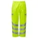 Pulsar Yellow Hi Vis Waterproof Overtrousers P206