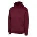 Uneek UX8 Children's Hooded Sweatshirt Maroon