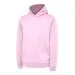 Uneek UX8 Children's Hooded Sweatshirt Pink