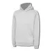Uneek UX8 Children's Hooded Sweatshirt White