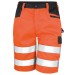 Orange Hi Vis Safety Cargo Shorts Result