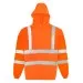 HVHSP Vanguard Hi Vis Hooded Sweatshirt Orbit Orange