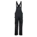 PW346 Bis And Brace Black Front Portwest
