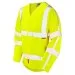 Leo s17 Flame retardant hi vsi vest with long sleeves