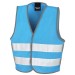 R200J Childrens Hi Vis Vest  Sky Blue