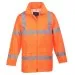 Lightweight Waterproof hi vis coat Orange H440