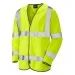 LEO Yellow Long Sleeve hivis Vest