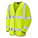 LEO Yellow Long Sleeve hivis Vest