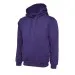 Uneek UC510 Ladies Deluxe Hooded Sweatshirt Purple