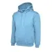 Uneek UC510 Ladies Deluxe Hooded Sweatshirt Sky
