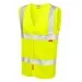 Flame retardant hi vis vest Yellow W08 en 533