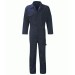 Navy Stud front coverall
