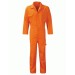 Coverall Boilersuit with stud front