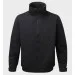 Black Harris Bomber Jacket Fleece Lined Waterproof