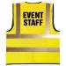 Event Staff Printed Hi Vis Vest