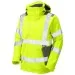 Breathable Hi Vis Jacket Yellow Leo J04