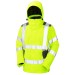 Breathable Hi Vis Jacket Yellow Leo J04