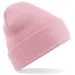Embroidered Knitted Beanie Hat Beechfield BC045 Dusty Pink