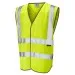 Coolviz Hi Vis Vest Leo W04 Yellow