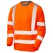 Hi Vis Long Sleeve Coolviz T Shirt EcoViz Leo T08