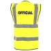 Hi Vis vest with OFFICIAL