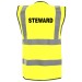 Steward hi vis vest