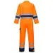 Portwest Hi-Vis Coverall Orange/Navy - TX55 BACK