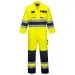 Portwest Hi-Vis Coverall Yellow/Navy - TX55 FRONT