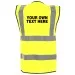 Hi Vis Vest with your own printing