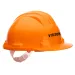 Visitor Printed Safety Helmet