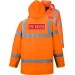 Pre Printed Fire Warden Coat Orange