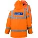 Orange Security Pre Printed Coat.