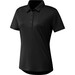 Black Womens performance Primegreen polo shirt AD045 adidas