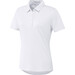 White Womens performance Primegreen polo shirt AD045 adidas