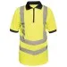 Regatta Hi-vis pro polo TRS189 Yellow/Navy