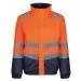 Regatta Pro hi-vis classic bomber jacket TRA218 Orange/Navy