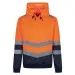 Regatta Pro hi-vis overhead hoodie TRF663 Orange