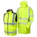 3-in-1 Unpadded Waterproof Coat with Bodywarmer A04/BW01 Yellow