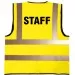 Staff Printed Hi Vis Vest