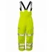 HI Vis Yellow Waterproof Bib & Brace Salopettes P521
