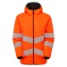 PULSAR Life Ladies Hi Vis Reversible Puffer Jacket Orange LFE963
